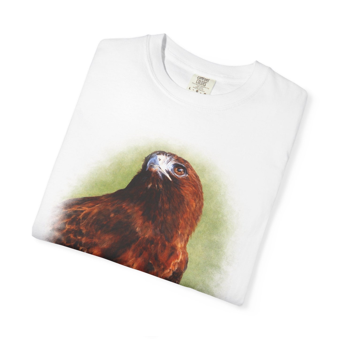 T-Shirt — Majestic Red-Tailed Hawk Portrait Tee
