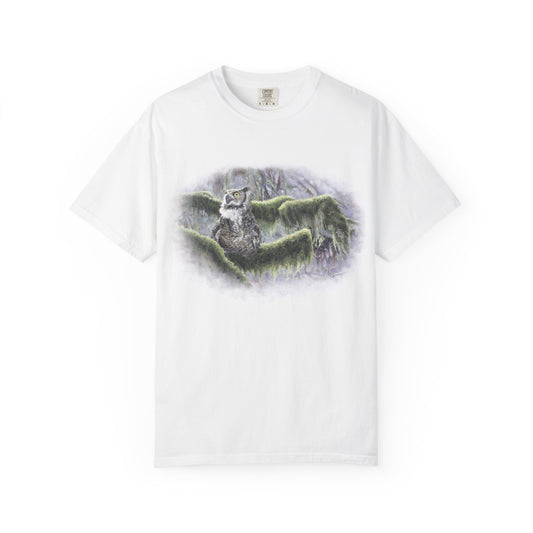 Forest Owl Graphic T-Shirt — Wildlife Nature Tee
